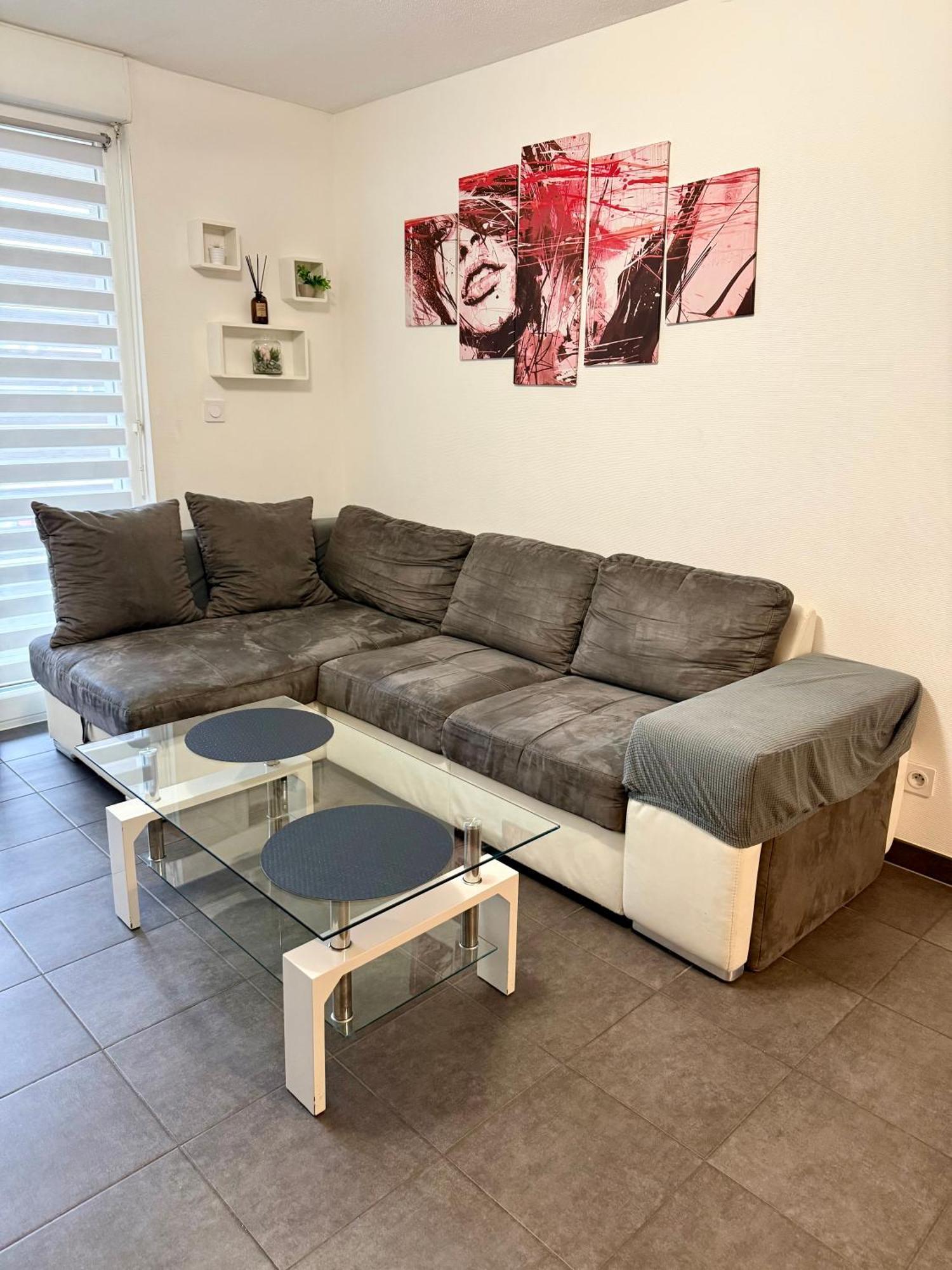 Le T2 Appartement Moderne Avec Terrasse Et Parking Strasburgo Esterno foto